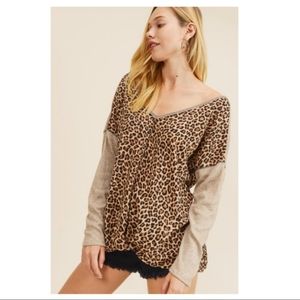 🛍️NWT🛍️ FIRST❤️LOVE Leopard Print Design